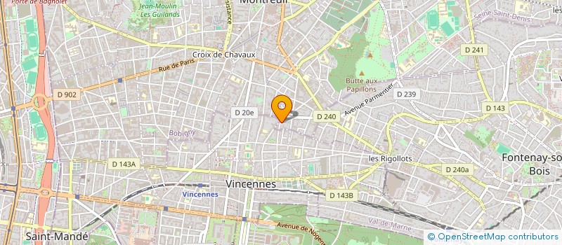 localisation de l'entreprise OXFORD COMMA COMMUNICATIONS à MONTREUIL