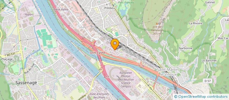 localisation de l'entreprise OXFORD ELITE FITNESS  SAINT-MARTIN-LE-VINOUX