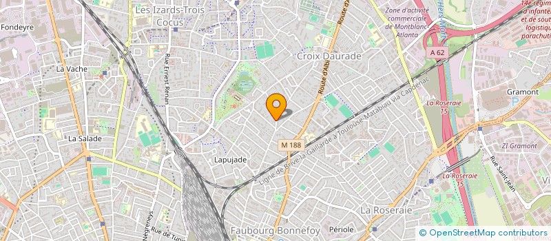 localisation de l'entreprise OXI ONE  TOULOUSE