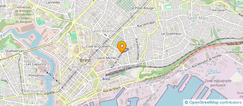 localisation de l'entreprise OXIA à BREST