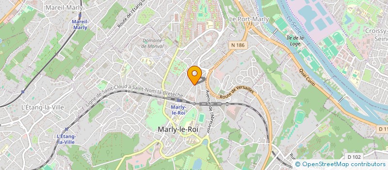 localisation de l'entreprise OXIA CONSEILS  MARLY-LE-ROI