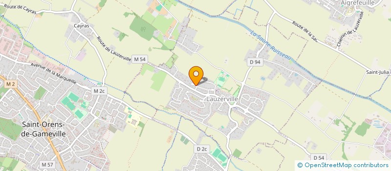 localisation de l'entreprise OXIAN  LAUZERVILLE