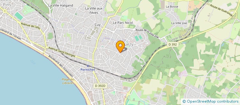 localisation de l'entreprise OXIFAM INVEST  LA BAULE-ESCOUBLAC