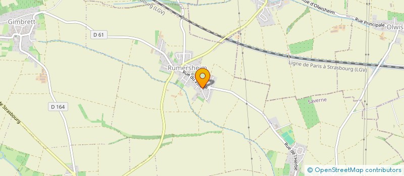 localisation de l'entreprise OXILIAIR à WIWERSHEIM