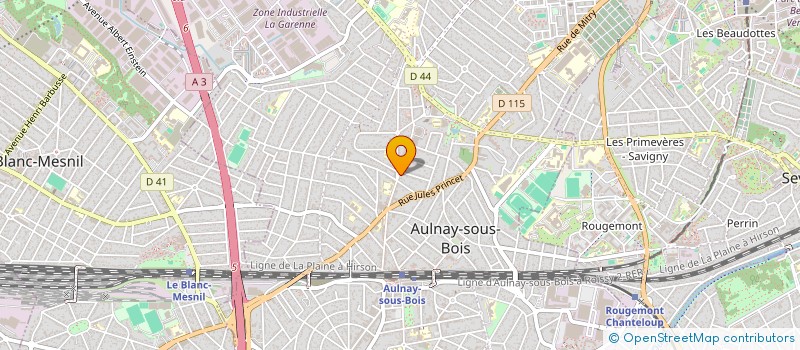 localisation de l'entreprise OXILIUM SERVICES à AULNAY-SOUS-BOIS