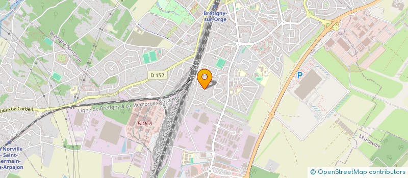 localisation de l'entreprise OXIMA à BRETIGNY-SUR-ORGE