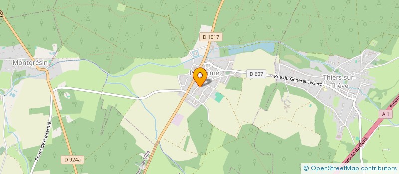 localisation de l'entreprise OXIMA TAXI  PONTARME