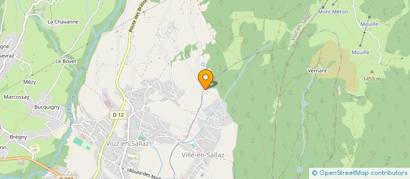 localisation de l'entreprise OXIO AUTOMATION  VILLE-EN-SALLAZ