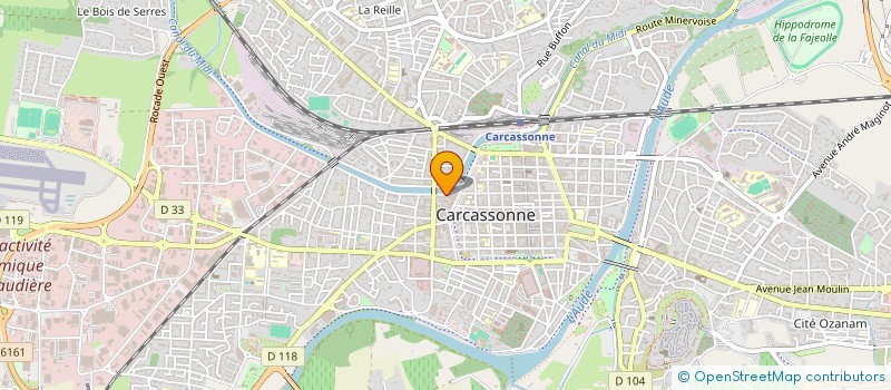 localisation de l'entreprise OXION IMMOBILIER  CARCASSONNE