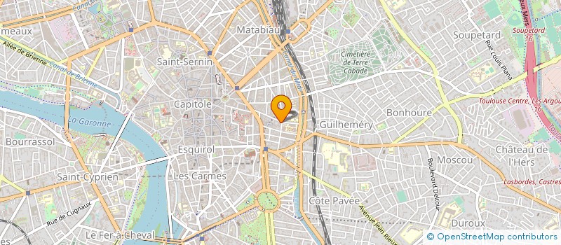 localisation de l'entreprise OXITIA à TOULOUSE