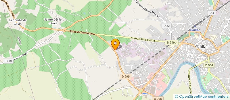 localisation de l'entreprise OXITOIT à GAILLAC