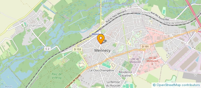 localisation de l'entreprise OXMAN SARL à ORMOY