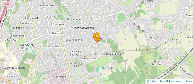 localisation de l'entreprise OXMOZIK, L'OSMOSE DES MOTS ET DE LA MUSIQUE  SAINT-AVERTIN