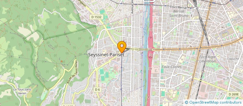 localisation de l'entreprise OXONE TECHNOLOGIES à SEYSSINET-PARISET