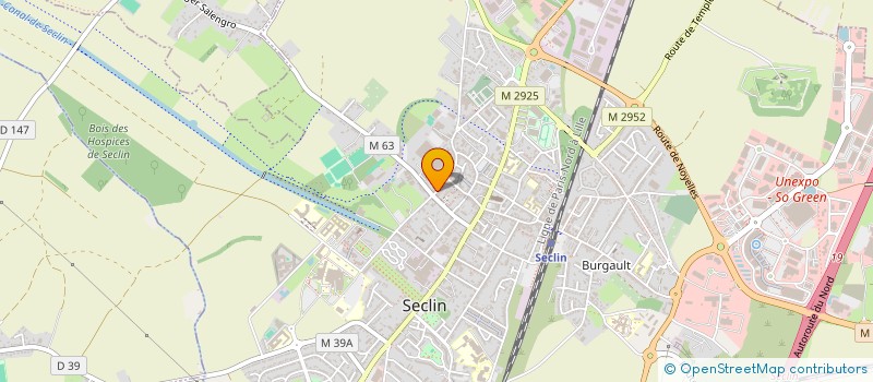 localisation de l'entreprise OXPHELITE  SECLIN