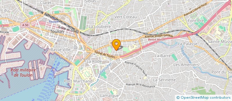 localisation de l'entreprise OXU à SIX-FOURS-LES-PLAGES