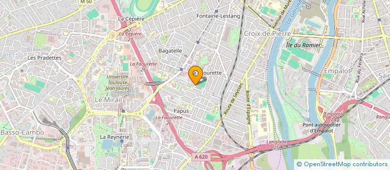 localisation de l'entreprise OXUMARE  TOULOUSE