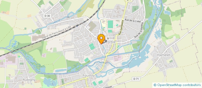 localisation de l'entreprise OXWORK à CORBIE