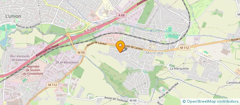 localisation de l'entreprise OXXEIS à MONTRABE