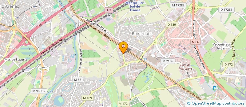 localisation de l'entreprise OXXITANIE  LATTES