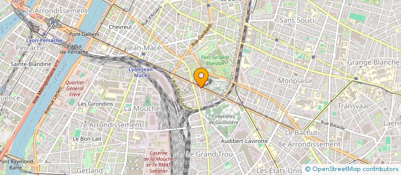 localisation de l'entreprise OXXO à LYON