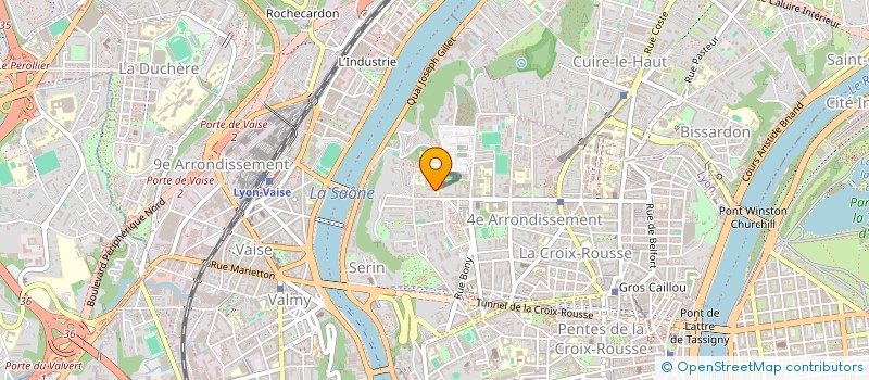 localisation de l'entreprise OXY 2101  LYON