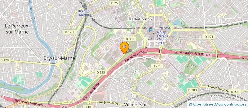 localisation de l'entreprise OXY à VILLIERS-SUR-MARNE