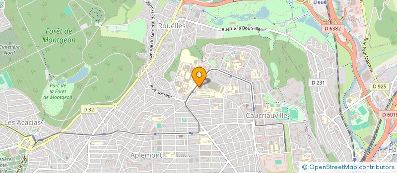 localisation de l'entreprise OXY-JEUNES à LE HAVRE