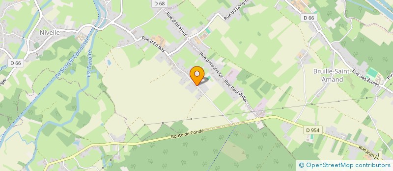 localisation de l'entreprise OXY'JEUNES NIVELLOIS  NIVELLE