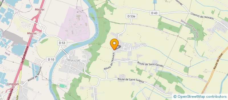 localisation de l'entreprise OXY-MORE  MAUZAC