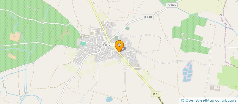 localisation de l'entreprise OXYARC à OUVEILLAN