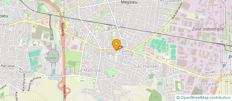 localisation de l'entreprise OXYDIOR  MEYZIEU