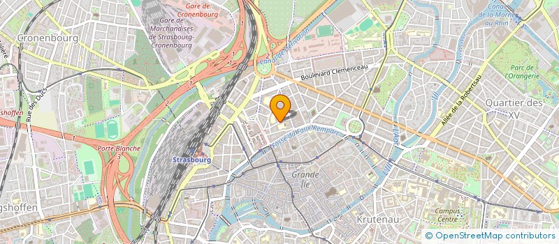 localisation de l'entreprise OXYDO à STRASBOURG
