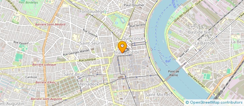 localisation de l'entreprise OXYFORM PG à BORDEAUX