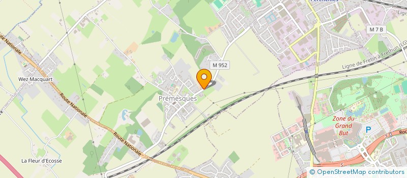 localisation de l'entreprise OXYFORME  PREMESQUES