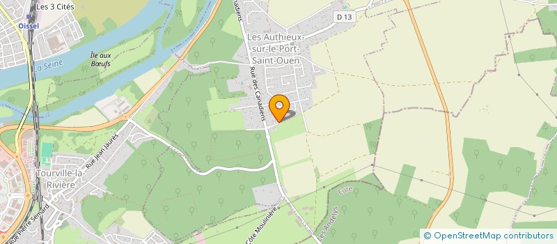 localisation de l'entreprise OXYGEN  LES AUTHIEUX-SUR-LE-PORT-SAINT-OUEN