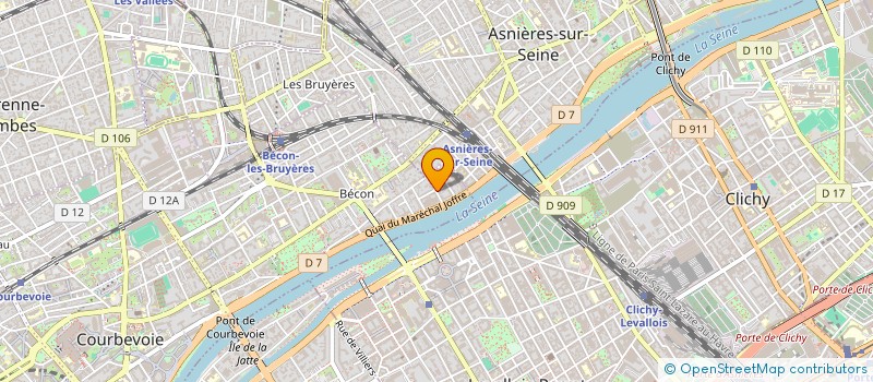 localisation de l'entreprise OXYGEN à COURBEVOIE
