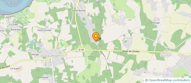 localisation de l'entreprise OXYGEN  CAMOEL