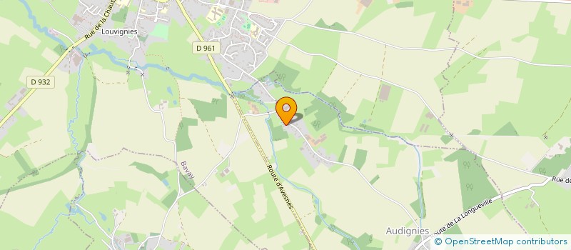localisation de l'entreprise OXYGEN  AUDIGNIES