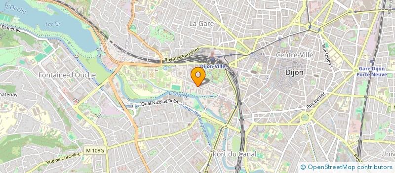 localisation de l'entreprise OXYGEN à DIJON