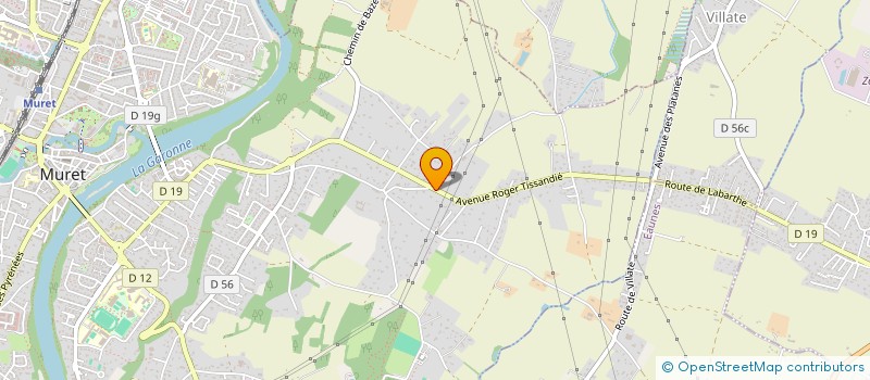 localisation de l'entreprise OXYGEN CONCEPT  MURET