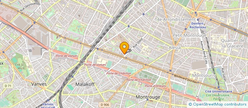 localisation de l'entreprise OXYGEN DIAGNOSTICS  PARIS