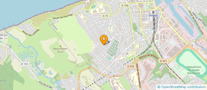 localisation de l'entreprise OXYGENE à DIEPPE