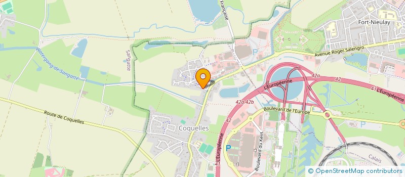 localisation de l'entreprise OXYGENE à COQUELLES