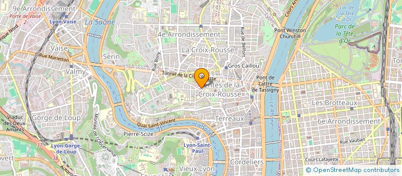 localisation de l'entreprise OXYGENE à LYON