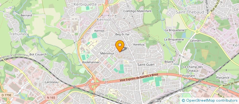 localisation de l'entreprise OXYGENE  VANNES