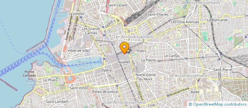 localisation de l'entreprise OXYGENE  MARSEILLE