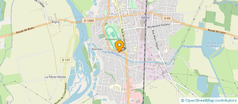 localisation de l'entreprise OXYGENE ASSISTANCE à FEURS