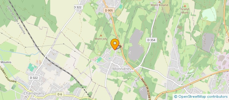 localisation de l'entreprise OXYGENE MONTGOLFIERES  MONNIERES