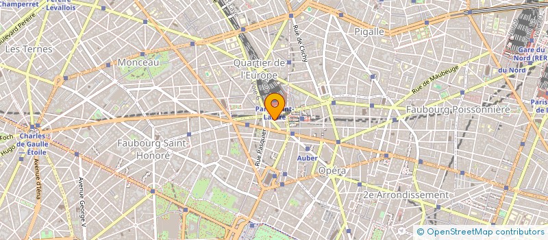 localisation de l'entreprise OXYGENE PARTICIPATIONS  PARIS